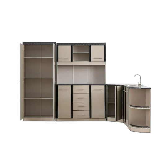 Modern L-Shaped Kitchen Unit Model No. 9898