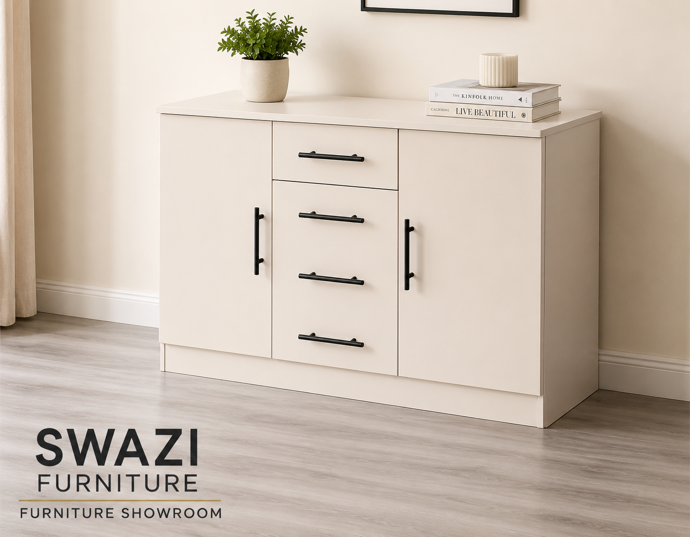 Modern Sideboard Storage Cabinet Model No. 906-B
