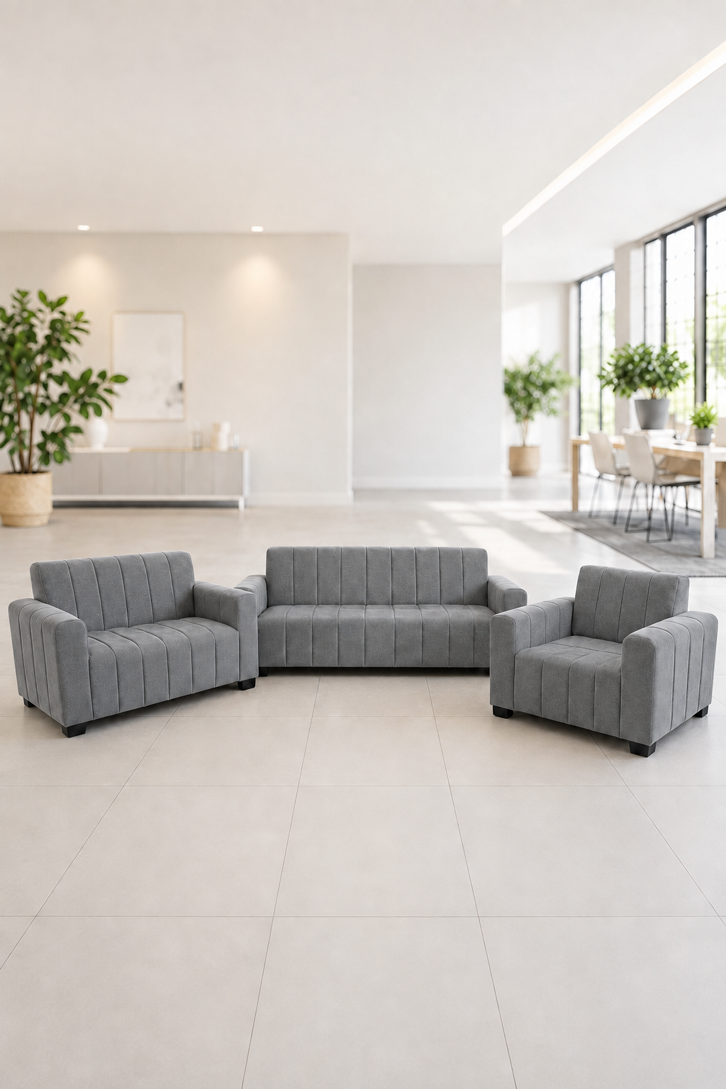 Luxury 3-Piece Sofa Set