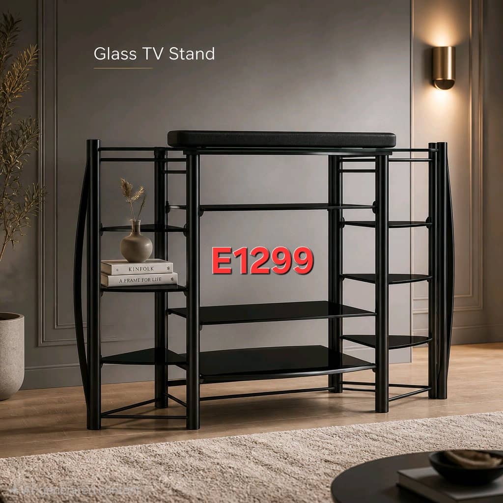 Modern Glass TV Stand Model No. 602