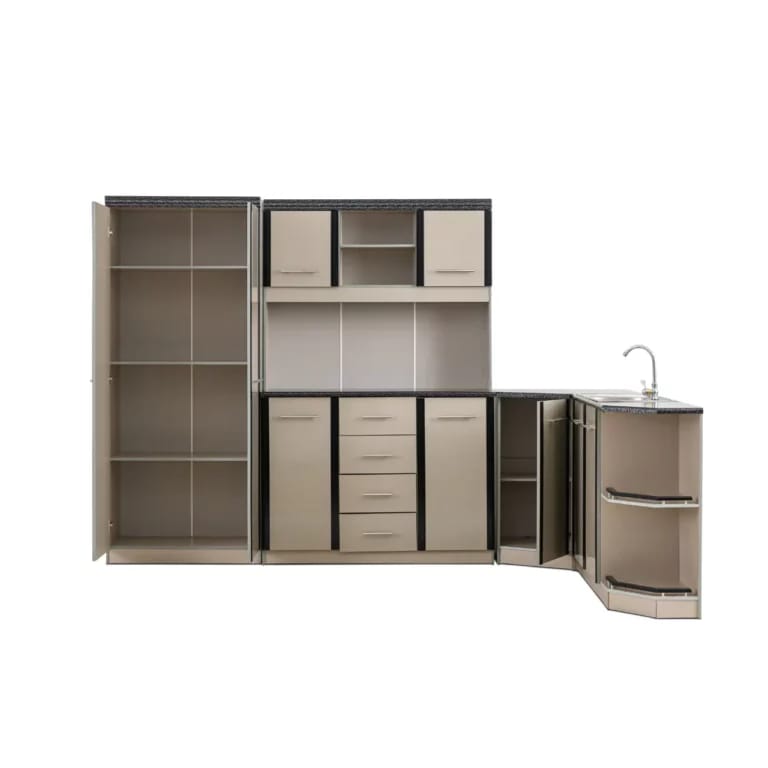 Modern L-Shaped Kitchen Unit Model No. 9898