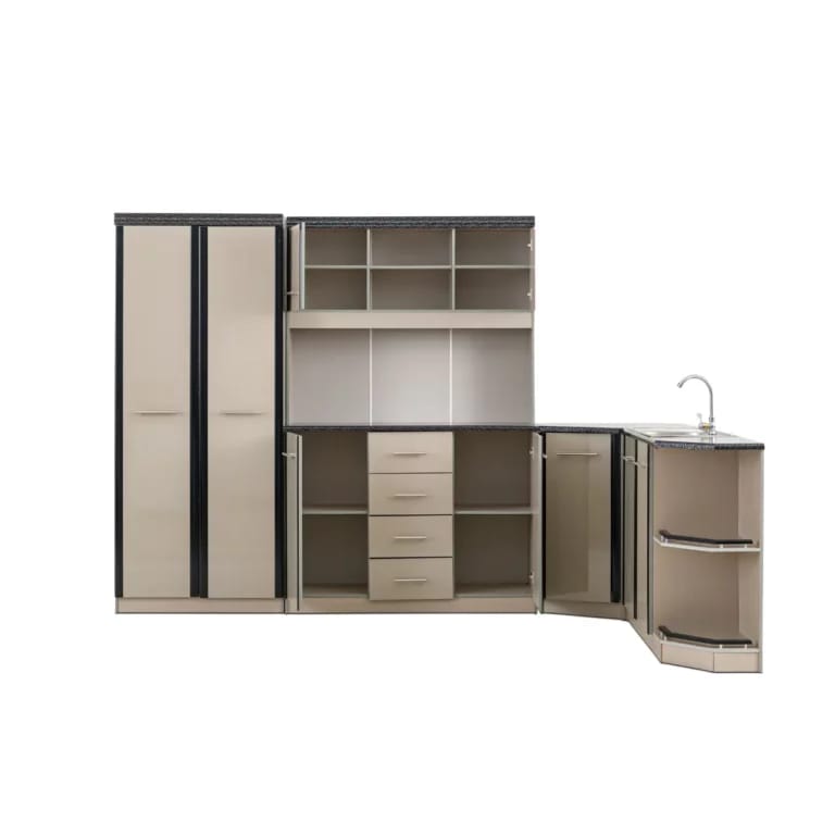 Modern L-Shaped Kitchen Unit Model No. 9898
