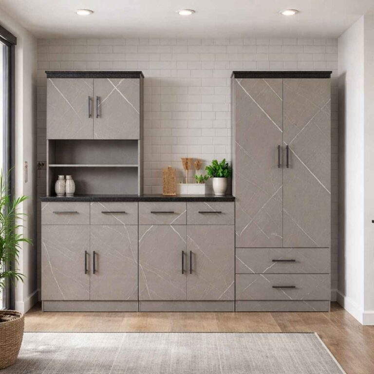 Modern Kitchen Storage Cabinet Set Model No. MW 525