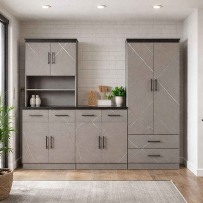 Modern Kitchen Storage Cabinet Set Model No. MW 525