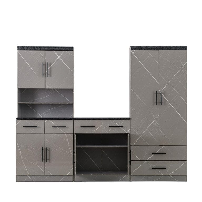 Modern Kitchen Storage Cabinet Set Model No. MW 525